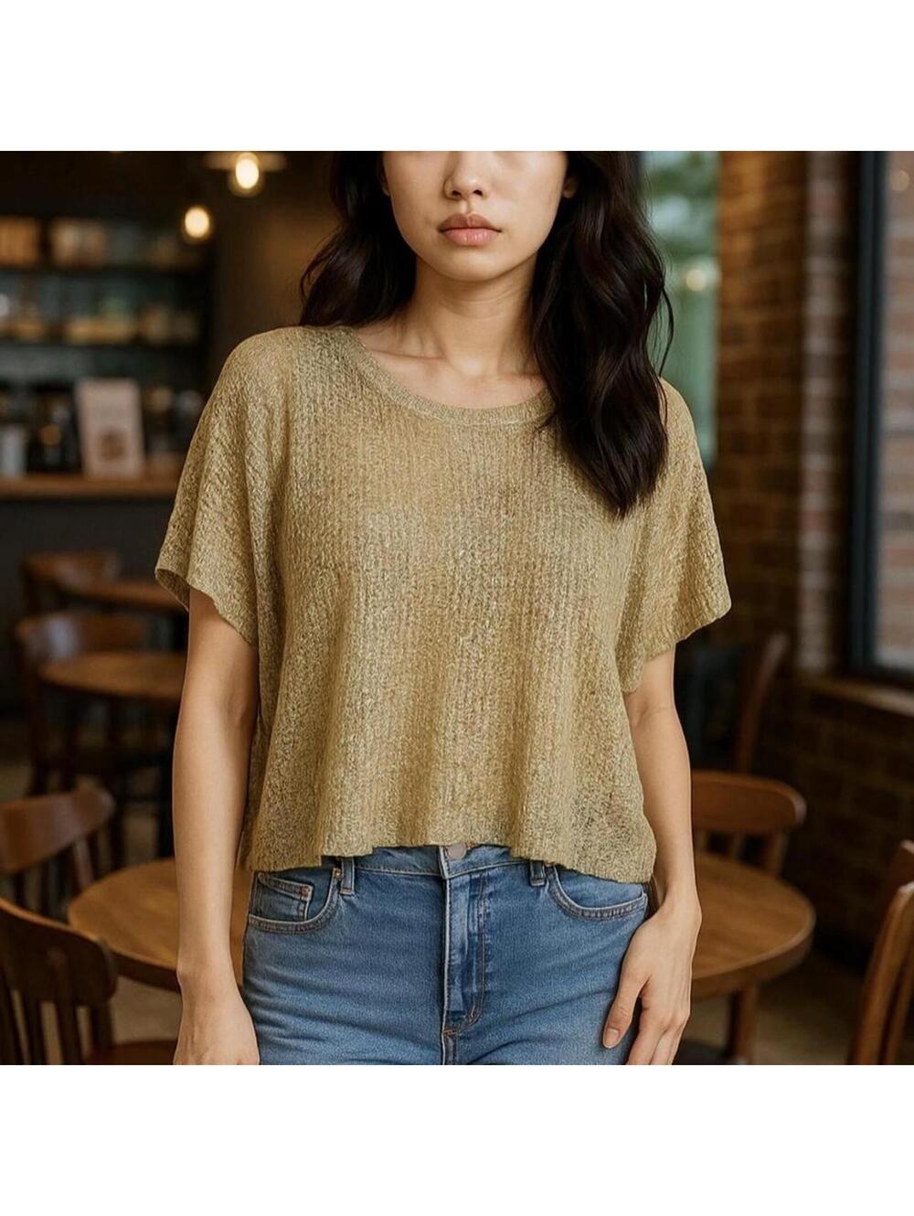 Women's Gold Shirt